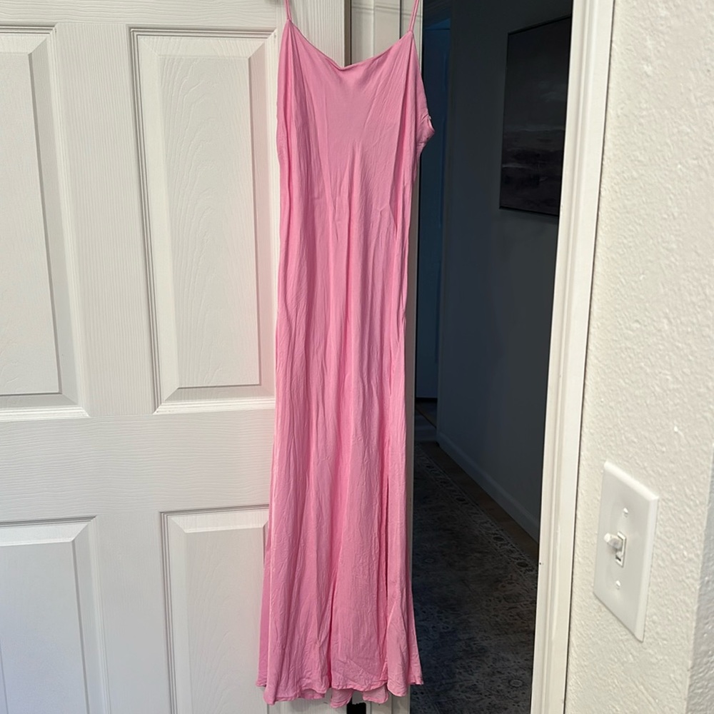 zara barbie pink dress